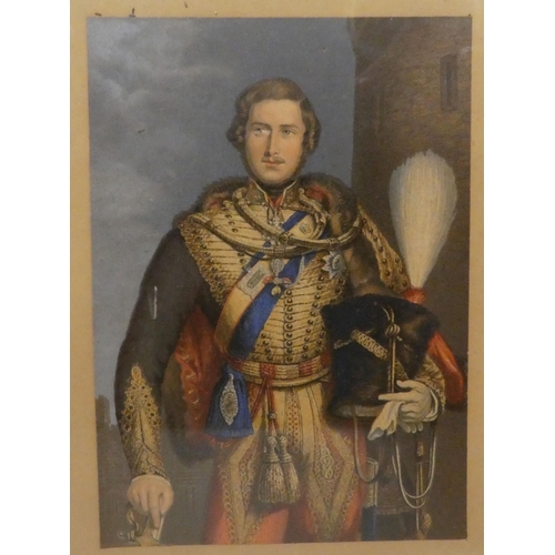 30 - Pictures: to include a pair of Baxter prints, 'Queen Victoria' and 'Prince Albert'  7