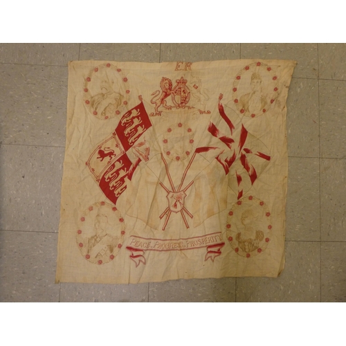 318 - A George VI Coronation fabric banner  31