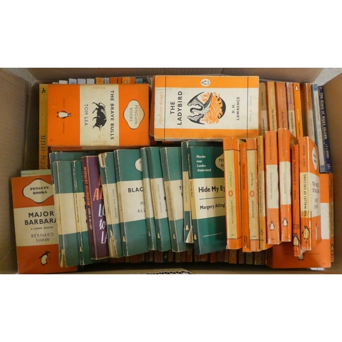 341 - Books, mostly Penguin editions