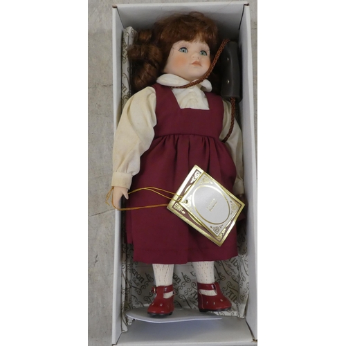 99 - Alberon collector's dolls  largest 18