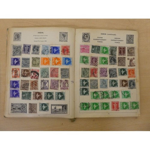 261 - Uncollated postage stamps, loose and in albums: to include Queen Elizabeth II period