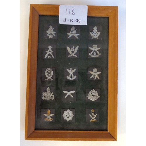 116 - World War II military collectables, some copies: to include German cloth badges(Please Note: this lo... 