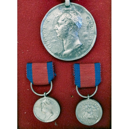 128 - Replica medals from various historical campaigns(Please Note: this lot is subject to the statement m... 