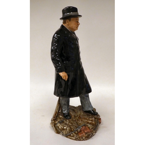 142 - A Royal Doulton china figure 'Winston S Churchill'  Limited Edition 1106/5000  13