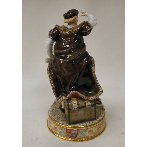 153 - A Royal Doulton china figure 'Christopher Columbus'  HN3392  Limited Edition 1255/1492&nbs... 