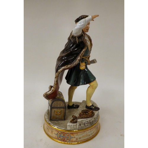 153 - A Royal Doulton china figure 'Christopher Columbus'  HN3392  Limited Edition 1255/1492&nbs... 