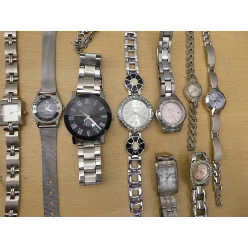 172 - Variously cased and strapped ladies wristwatches