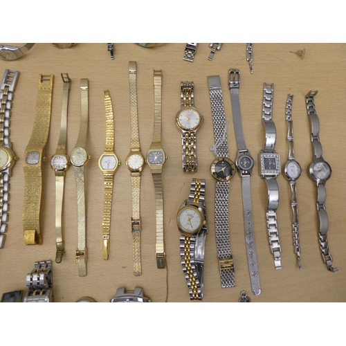 172 - Variously cased and strapped ladies wristwatches