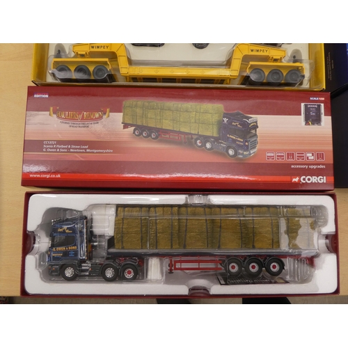 229 - Five Corgi diecast Haulage model vehicles: to include a No.CC13721  boxed