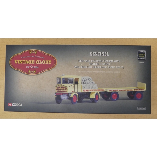 258 - Five Corgi diecast model vehicles: to include a NOCC 12823 Scania Lorry  boxed