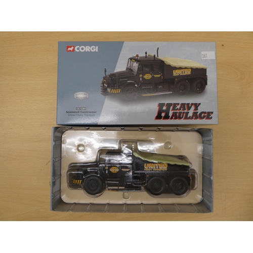 261 - Corgi diecast model vehicles: to include a No.72004 Jean Richard Circus Van  boxed