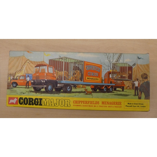 262 - A Corgi diecast model No.1139 Chipperfields Menagerie  boxed