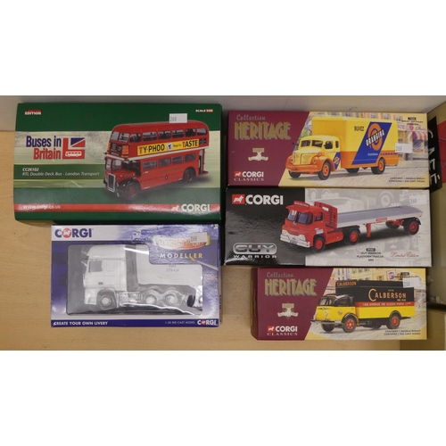 269 - Corgi diecast model vehicles: to include a 71403 Truck  boxed