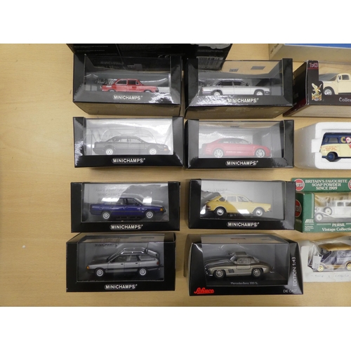 277 - Diecast model vehicles: to include a Burago Alpine A110  boxed