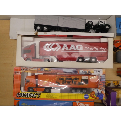 279 - Diecast model vehicles: to include Joal Compact Lorry  boxed