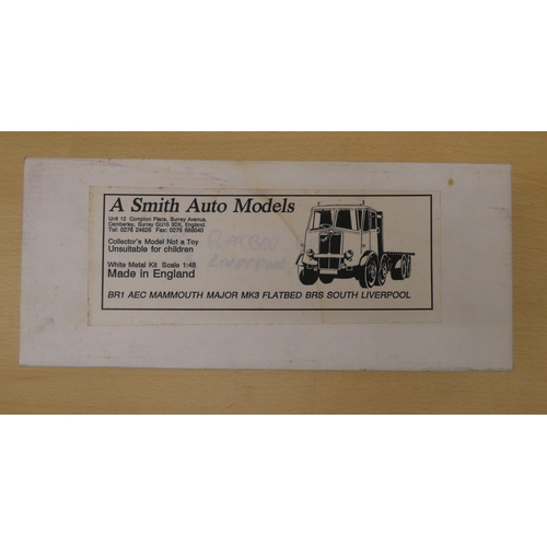 284 - Diecast model vehicle kits: to include examples by 'A Smith Auto Models' and 'Scalectown Models'&nbs... 