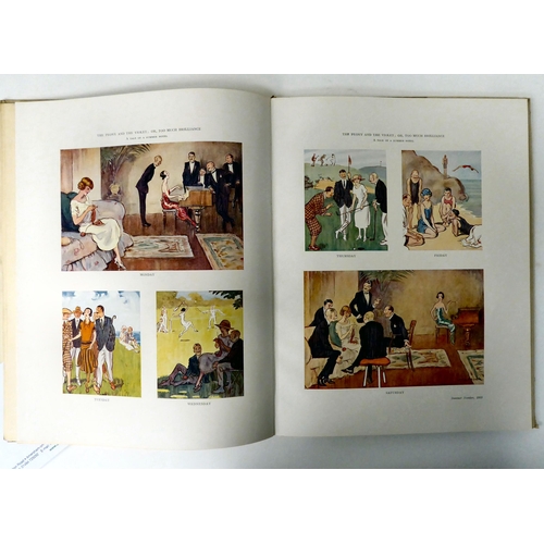 47 - Book: 'Bright Young Things' drawings from Punch by Lewis Baumer, published 1928 by Methuen & Co,... 