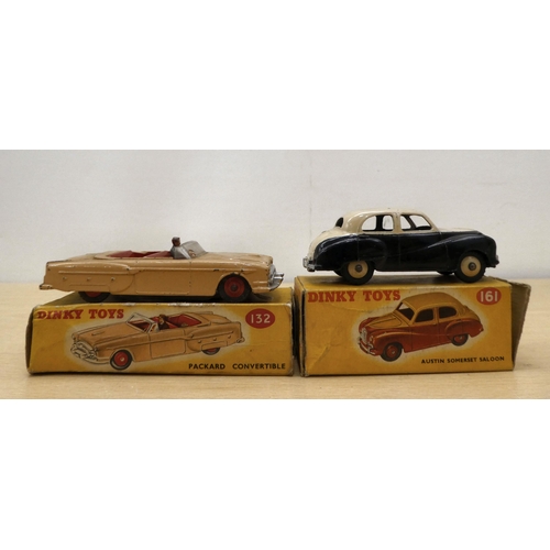 200 - Six Dinky diecast model vehicles: to include a No.167 Aceca  boxed