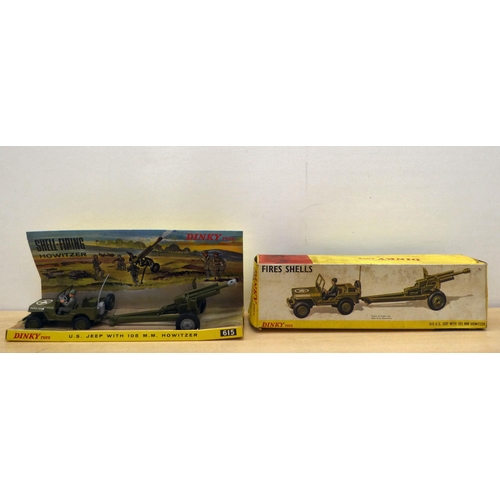 219 - Four Dinky diecast model vehicles: to include a No.980 Coles Hydra Truck  boxed