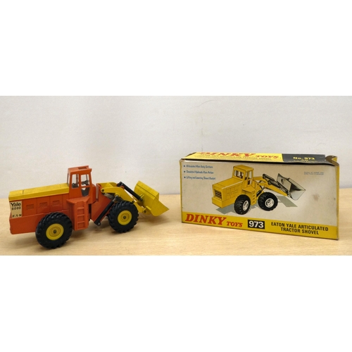 219 - Four Dinky diecast model vehicles: to include a No.980 Coles Hydra Truck  boxed