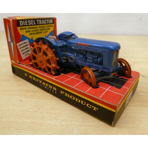 285 - A Britain's No.171F Fordson Super Major Diesel Tractor  boxed