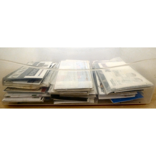 105 - Uncollated postage stamps; First Day Covers; and Presentation packs