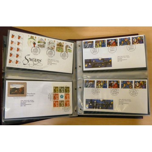 94 - Uncollated postage stamps, mostly presentation packs; and First Day covers