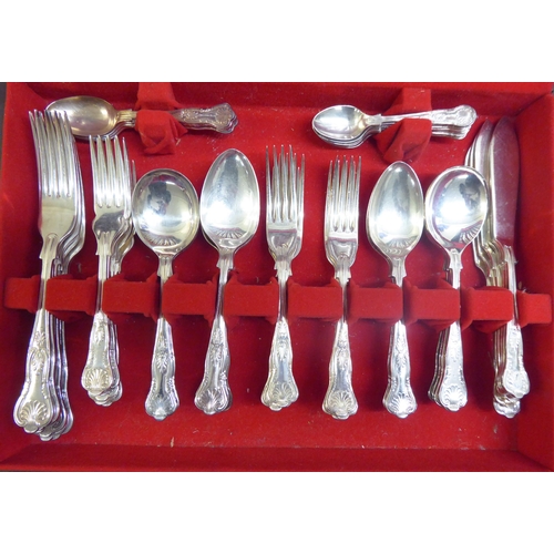 142 - A Kings pattern EPNS canteen of cutlery and flatware  Spear & Jackson  cased