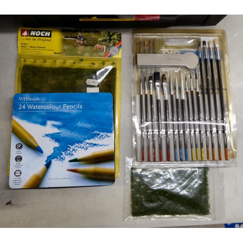 170 - Model basing accessories and paints: to include examples by Tamiya and Humbrol