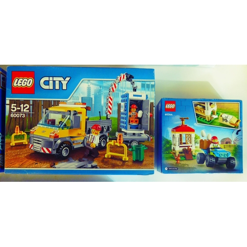 198 - Lego City boxed sets  unopened