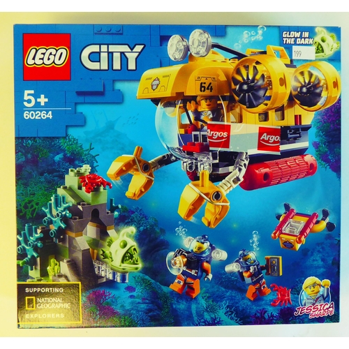 199 - Lego City boxed sets  unopened