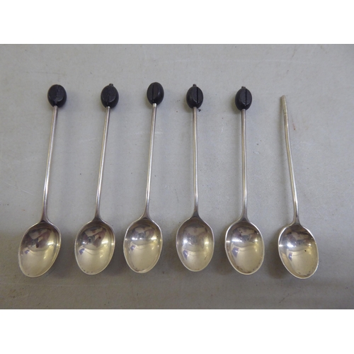 20 - Silver items, mainly variously patterned teaspoons  mixed marks