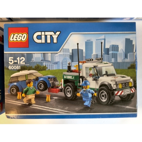 202 - Lego City boxed sets  unopened