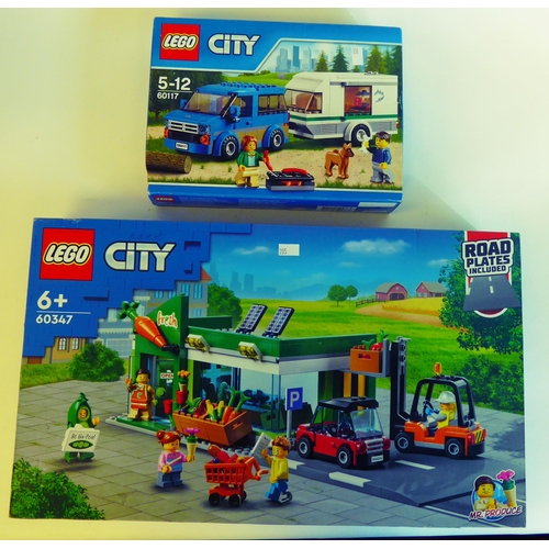 205 - Lego City boxed sets  unopened