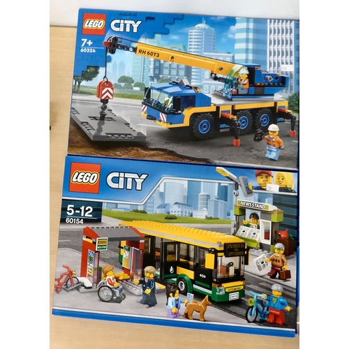 219 - Lego City boxed sets  unopened