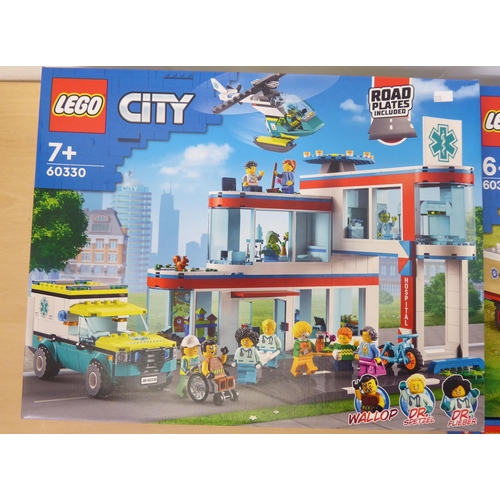 220 - Lego City boxed sets  unopened