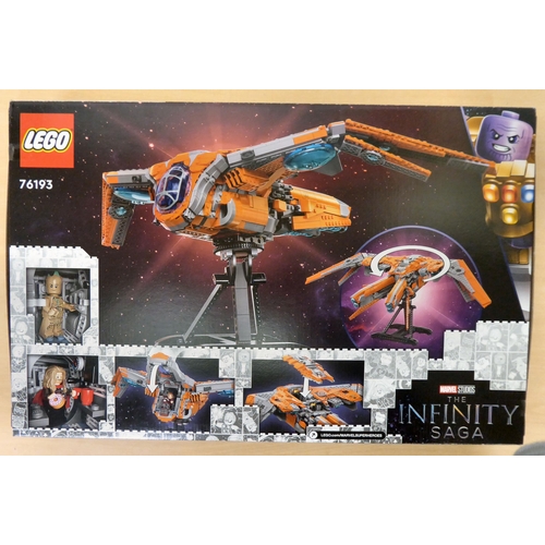 222 - A Lego Marvel Studios 'Infinity Saga The Guardians Ship'  Set No.76193  unopened