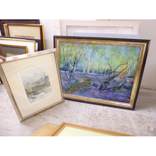 235 - Variously themed pictures and prints by a variety of artists  mixed sizes  framed