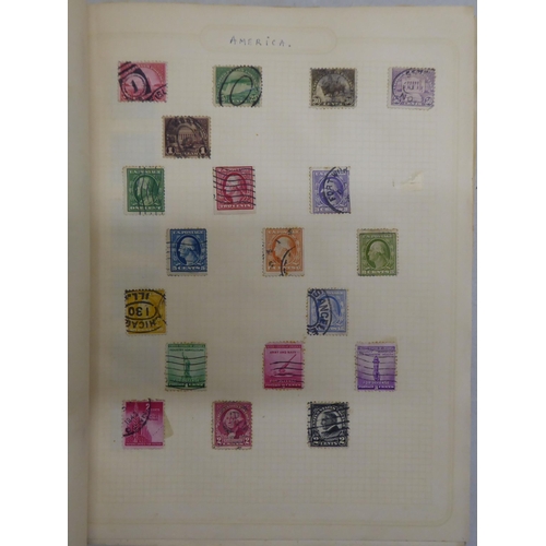 28 - An album of uncollated world stamps: to include Commonwealth examples, commemorating the Coronation ... 