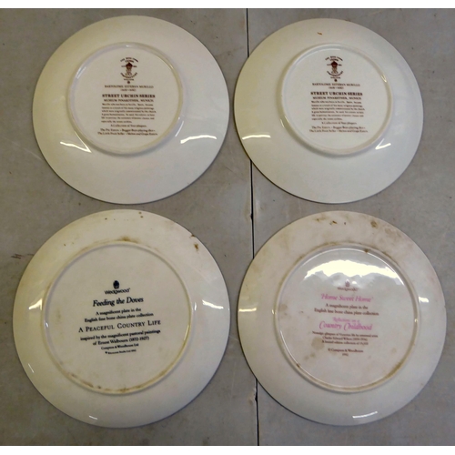 46 - Royal Grafton china and other collector's plates: to include County Cricket  largest 10