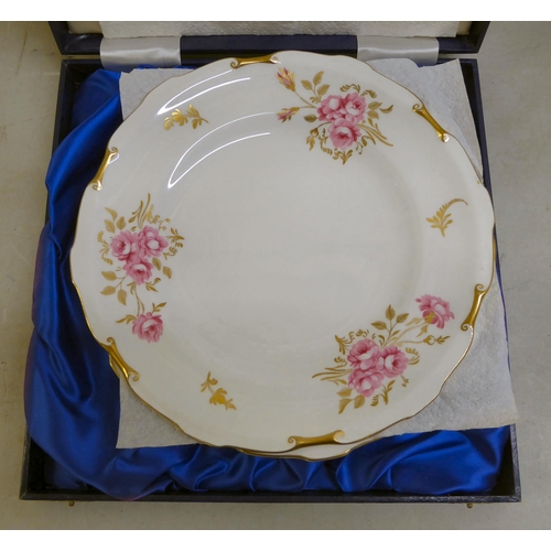 46 - Royal Grafton china and other collector's plates: to include County Cricket  largest 10