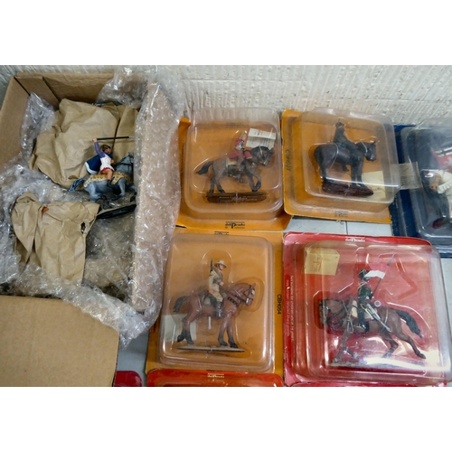 67 - Del Prado model figures: to include 'Sergeant, Australian Light Horse 1917'; and 'Prince Eugene de S... 