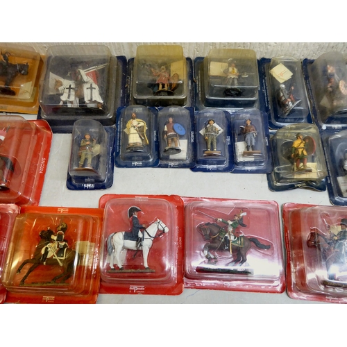 67 - Del Prado model figures: to include 'Sergeant, Australian Light Horse 1917'; and 'Prince Eugene de S... 