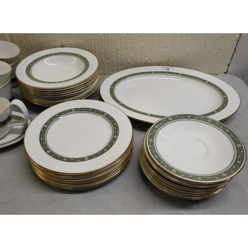 72 - Royal Doulton fine bone china Rondelay pattern tableware