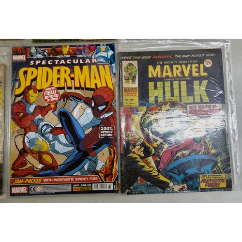 89 - Uncollated Marvel and other comics, circa late 1960s to late 1970s