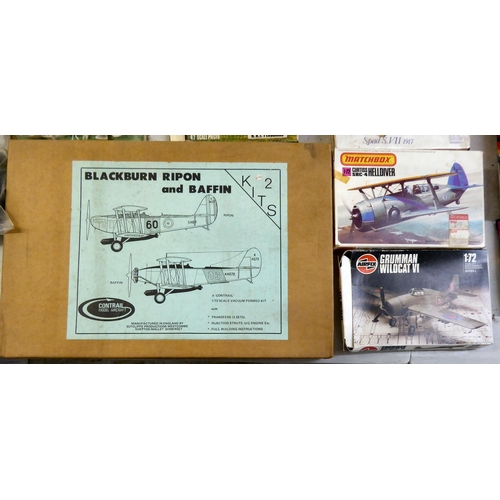 90 - Novo, FROC and other various scale model kits, featuring Aircraft  (completeness not guaranteed... 