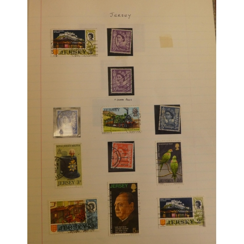 362 - Uncollated postage stamps, viz. four albums of Great Britain postage stamps, mint and used; and pres... 