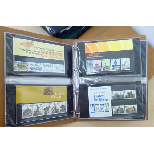 102 - Seven albums of uncollated, mainly First Day covers and presentation packs