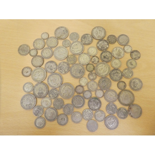 138 - Pre 1947 British coinage  (gross weight 1.1kg)