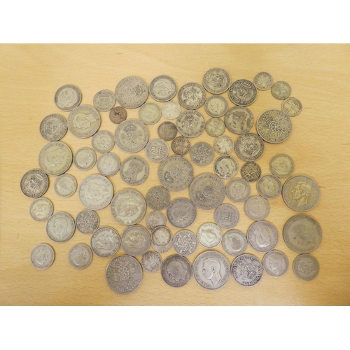 138 - Pre 1947 British coinage  (gross weight 1.1kg)